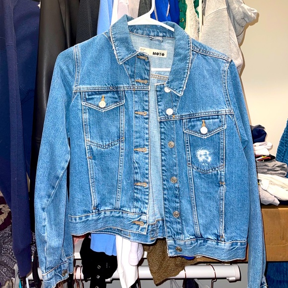 Topshop Jackets & Blazers - Top shop Jean Jacket Size 6